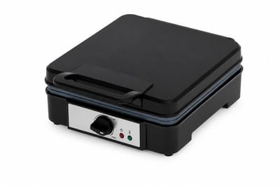 ACEP wafelijzer voor 4 Brusselse wafels - Zwart - 1800 WATT - Wafelmaker - Wafelijzers - Wafelijzer - Anti aanbaklaag - BPA vrij