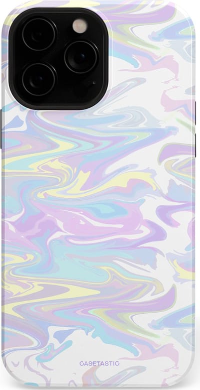 Casetastic Hoesje Geschikt voor Apple iPhone 13 Pro Max Magsafe - Stijlvolle Beschermende Duo-layer Case - IJsdans van kleur