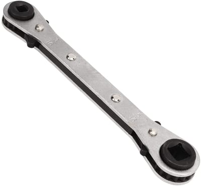 Dailygoods- Ratelsleutel - Chroom-vanadiumstaal - Ratelsleutelset 4 Maten - 3/8in/1/4in/5/16in/3/16in - Compact - Duurzaam en Corrosiebestendig - Service Sleutel