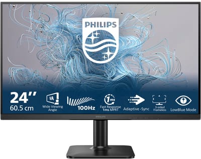 24" Philips 24E2N1100LB - 1920x1080 (FHD) - 100Hz - VA