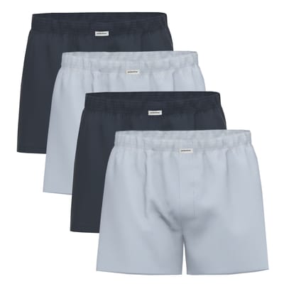 Seidensticker Geweven boxershorts Verpakking van 4