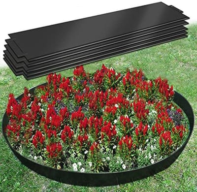 Gazonrand 10 m x 18 cm verzinkt metaal bed omranding - perfect voor tuin en maaikant