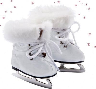 Götz poppenkleding schaatsjes voor pop van 36cm (XM serie)