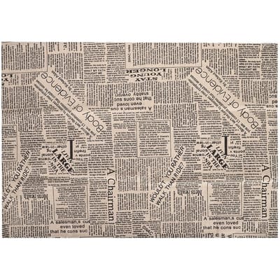 Fotografie Achtergronddoek Vintage Engelse Krant Tafelmatten voor Eettafel Fotostudio gray
