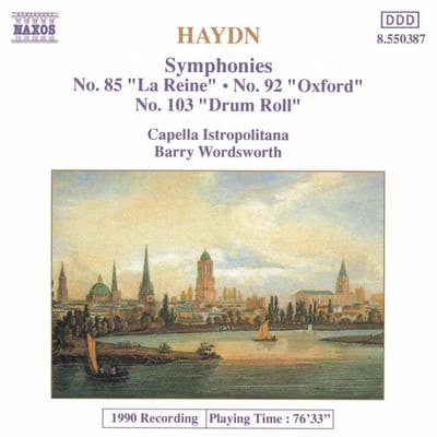 Capella Istropolitana - Symphonies 85, 92 & 103 (CD)