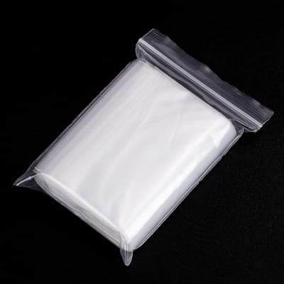 Mini Sealable Plastic Bags - 100 Stuks Herbruikbare Duidelijke Ziplock Tassen voor Opslag van Snoep, Sieraden en Kleine Voorwerpen - 13x19 cm Transparante Polythene Tassen