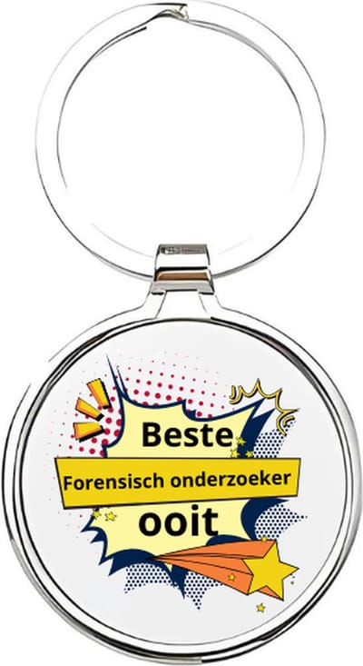 Akyol - de beste forensisch onderzoeker ooit Sleutelhanger - Politie - de beste forensisch onderzoeker - forensisch onderzoeker - agent - politie - hulpdienst - politiemacht - politieagente - agent - agente - politieauto - gevangenis - 4 x 7,5 CM