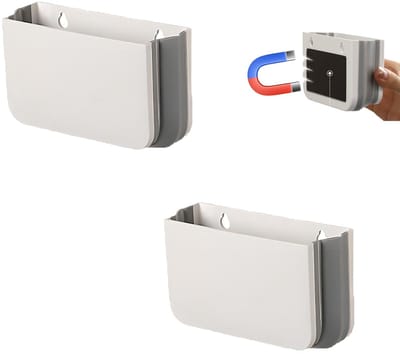Dailygoods- Penhouder Magnetisch - Opvouwbare Opbergdoos - Cosmetica-organizer - Geschikt voor Whiteboards - Draagvermogen 1 kg - Ruimtebesparend Ontwerp