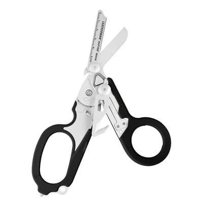 Leatherman Raptor Rescue Black – Professionele Traumaschaar Met Zwarte Houder