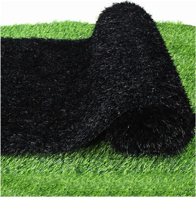 Synthetische grasmat - Kunstgras tapijt - Buiten decoratie - Realistisch uiterlijk - 47 x 59 inch - Groen