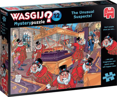 Wasgij Mystery 12 - De onverwachte verdachten! - 1000 stukjes