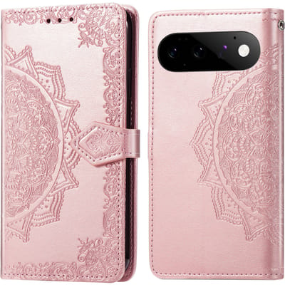 imoshion Hoesje - Geschikt voor Google Pixel 11 / 11 Pro - Mandala Bookcase - Rose Gold