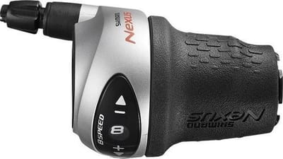 Shimano Draaiversteller Nexus C6000 8s Rechts Zilver/zwart