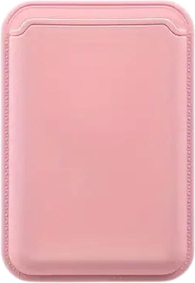 Roze Sticker Wallet voor Telefoon – Zelfklevende Pasjeshouder – Kaarthouder voor 1 Pas – Roze