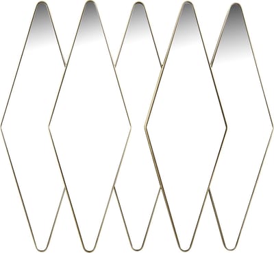 Dutchbone Kyoko Spiegel/ Wandspiegel Goud