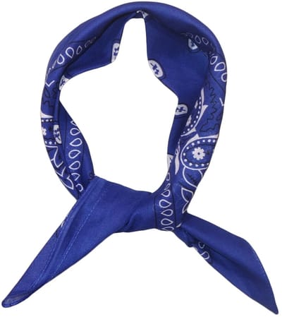 Zakdoek - Bandana - Zwart - 54 x 54 Cm - Een Stuk