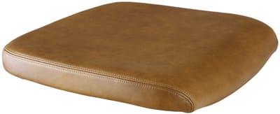Zitting Gispen Zinn - vintage leer - Cognac - nieuw - onderdeel