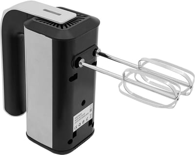 Krachtige Elektrische Handmixer met 5 Snelheden en RVS Accessoires voor Thuis en Bakkerij