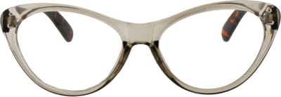 Noci Eyewear leesbril Grace VCB602 +1.00 Grijs transparant montuur - Tortoise poten