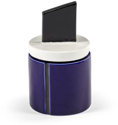 Serax Plan C Candela 01 geurkaars D8.5cm H14cm blauw / zwart