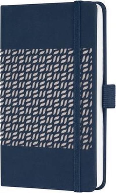 Sigel notitieboek Jolie - IMPRESS - A6 - hardcover - 174 pagina's - gelinieerd - 80 grams papier - Midnight Blue - SI-JN204