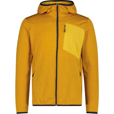 Jacquard Chiné Hoody Fleece CMP