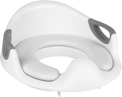 Kinder Toiletbril - Potty Trainer - Zelfstandig Zindelijk - Opvouwbaar en Verstelbaar - 37 x 33 x 16 cm - Wit