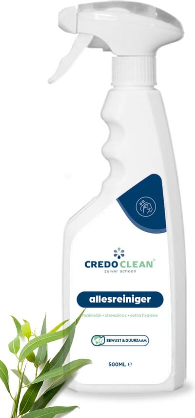 Credo Clean Allesreiniger – Milieuvriendelijk & Biologisch Afbreekbaar – Voor Keuken, Interieur, Glas & Spiegels – Tea-Tree – 500 ml