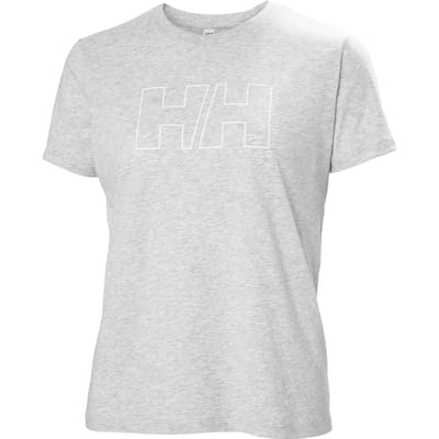 Helly Hansen Tech Logo T-shirt Met Korte Mouwen Grijs M Vrouw