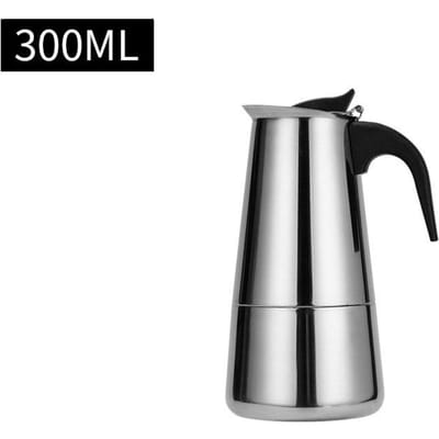 Koffiepot Roestvrijstalen filter Italiaanse espresso koffiezetapparaat percolator gereedschap 200/300/450/600 ml mokka koffiezetapparaat koffiepot