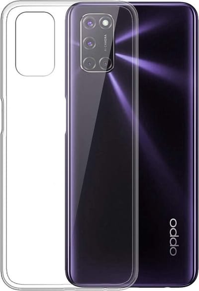 Hoesje Geschikt voor Oppo A52 Backcover hoesje Transparent Silicone Soft TPU case