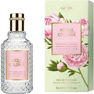 4711 Acqua Colonia Peony & Sandalwood Eau de Cologne Spray Damesparfum Unisex 100 ml