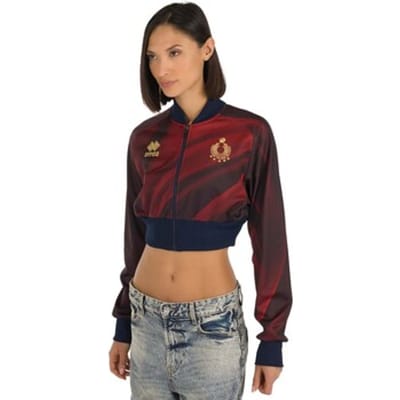 Errea Jas Italië Volley Crop Sweatshirt Ad - Sportswear - Vrouwen