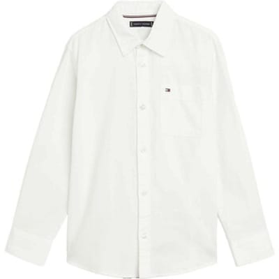 Overhemden Tommy Hilfiger Hemp Shirt L/S - Fashion Wear - Kinderen