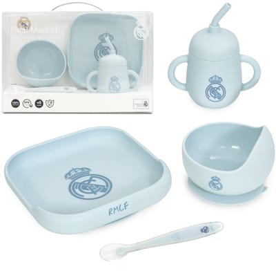 REAL MADRID™ newborn set - blauw - 5-delig - 0-6 maanden - katoen