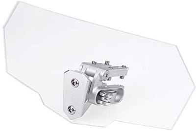 Verstelbare Winddeflector voor Motoren - Universele Voorruit