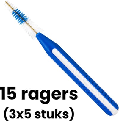 Lactona Easygrip Ragers Conisch-Easygrip B 3-7mm - Donkerblauw - 3 x 5 stuks - Voordeelpakket