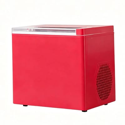 Ijsblokjesmachine voor Thuis - Aanrecht ijsmaker - Snelle Ijsproductie - Slimme Infraroodsensor - 15L Watertank - Zilver