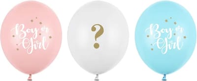 Partydeco - Ballonnen Boy or Girl - 50 stuks