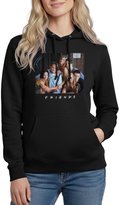 Friends Group Picture Hoodie Dames