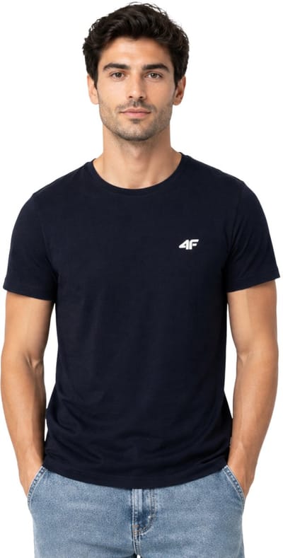 4F T-shirt Heren Donkerblauw - Maat 5XL