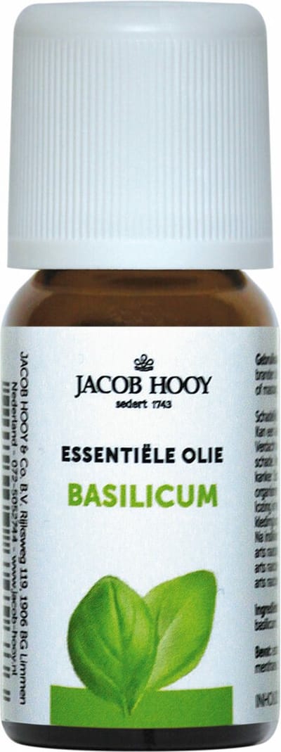 Jacob Hooy - Basilicum - 10 ml - Etherische Olie