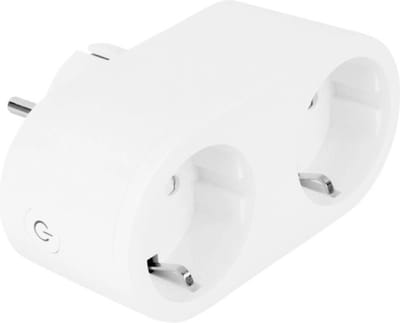 Tuya slimme stekker dubbel - Smart plug met energiemeting - Smart Life app - Slimme verlichting