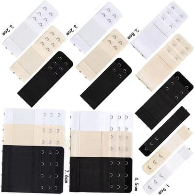 Verlengstuk voor beha, verlengstuk, beha-verlenger, elastische verlenghaakband, nylon beha-bandverlengers voor vrouwen, meerdere maten beschikbaar,Stijl 24