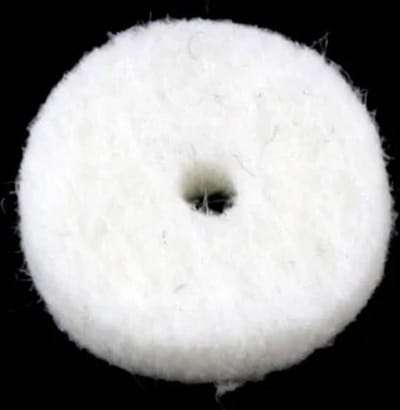 Allparts AP0674025 Witte Vilten Washers - Set van 10 Stuks