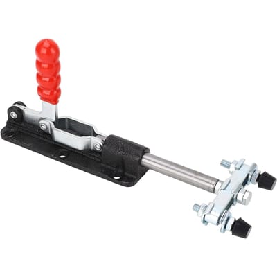 Dubbele Hendelspanband 80mm Slag 350kg Klemskracht 185 Graden Handgreepopening Snelontgrendeling