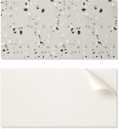 Zelfklevende wanddecoratie voor de woonkamer, 100x50 cm, patroon met kleine fragmenten.