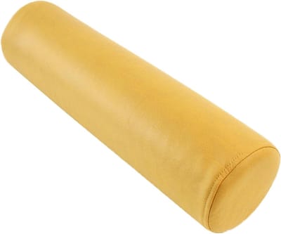 Cilinder Kussen - Rol Kussen Neksteun - Comfortabel Lezen - Waterdicht Slijtvast - 90x20 cm - Geel
