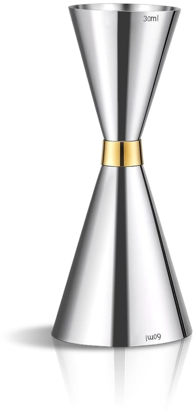 Cocktail Jigger 30ml/60ml - 304 RVS - Dual Spirit Maatbeker - Nauwkeurige metingen - ShopVlot