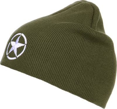 Beanie muts Allied Star groen